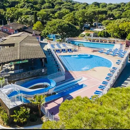 롯지 Parc Camping Saint James Montana Saint Tropez *